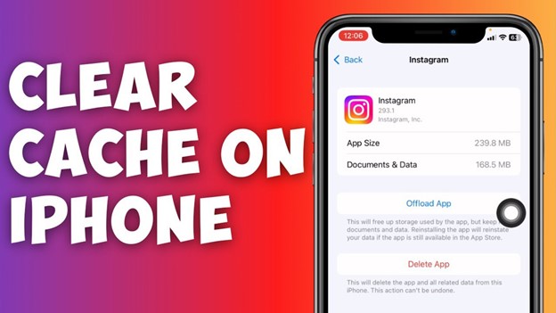 Clearing Instagram Cache on iPhone