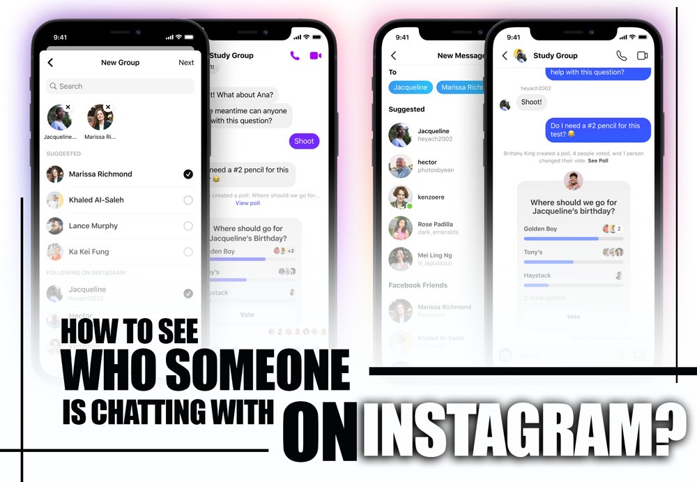 How to See Who Someone Is Chatting with on Instagram?